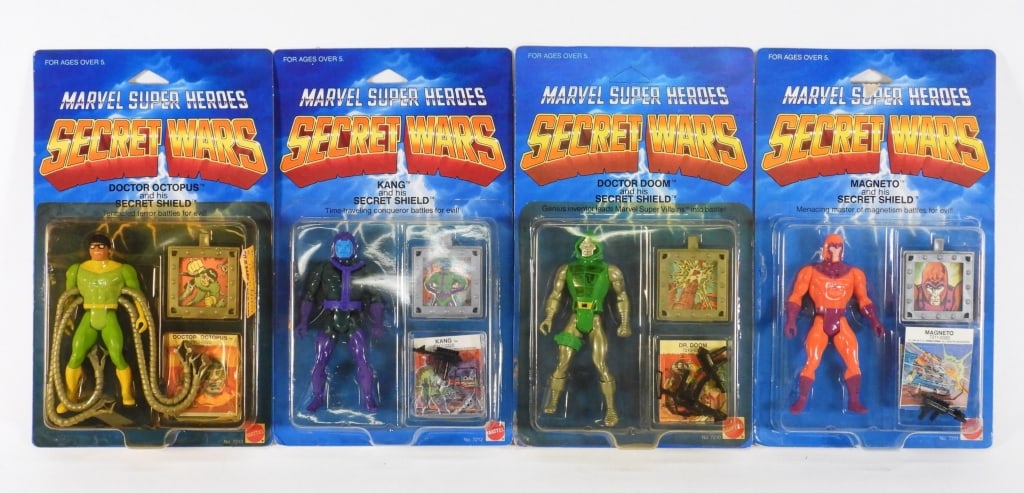 4PC 1984 Mattel Marvel Secret Wars MOSC Villains (1 of 11)