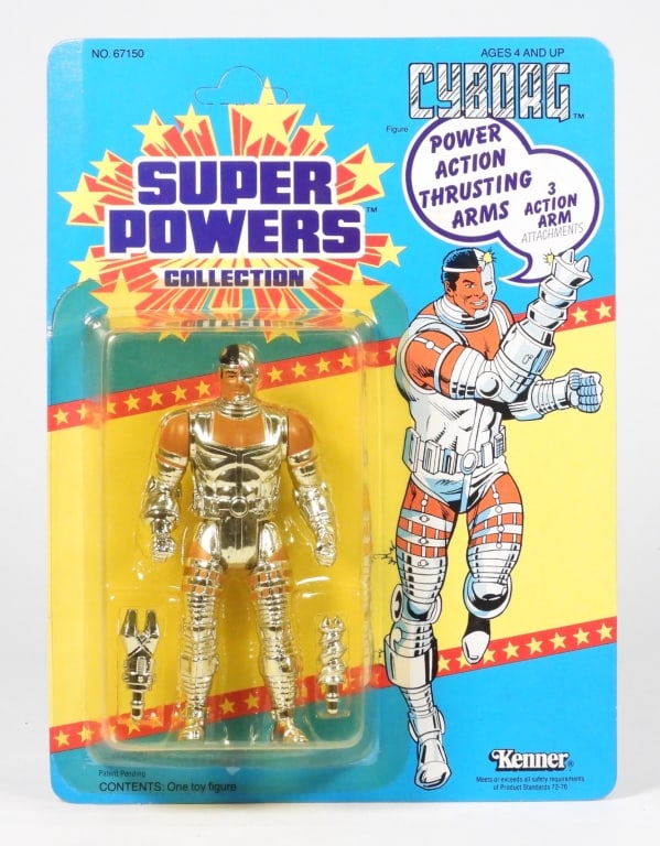 1986 Kenner Super Powers Cyborg MOSC (1 of 4)