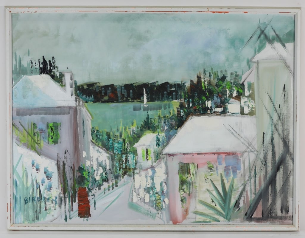 Alfred Birdsey Neighborhood Landscape Painting (1 of 7)