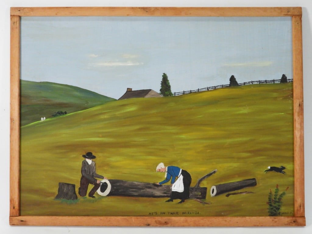 Essie Ward Folk Art Painting (1 of 6)