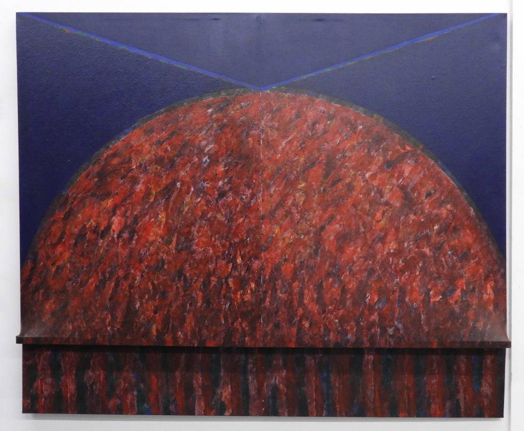 Lg Jan Beekman Abstract Painting Auction