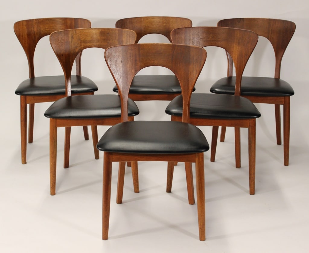 Set 6 Niels Koefoed Rosewood Peter Chairs (1 of 7)