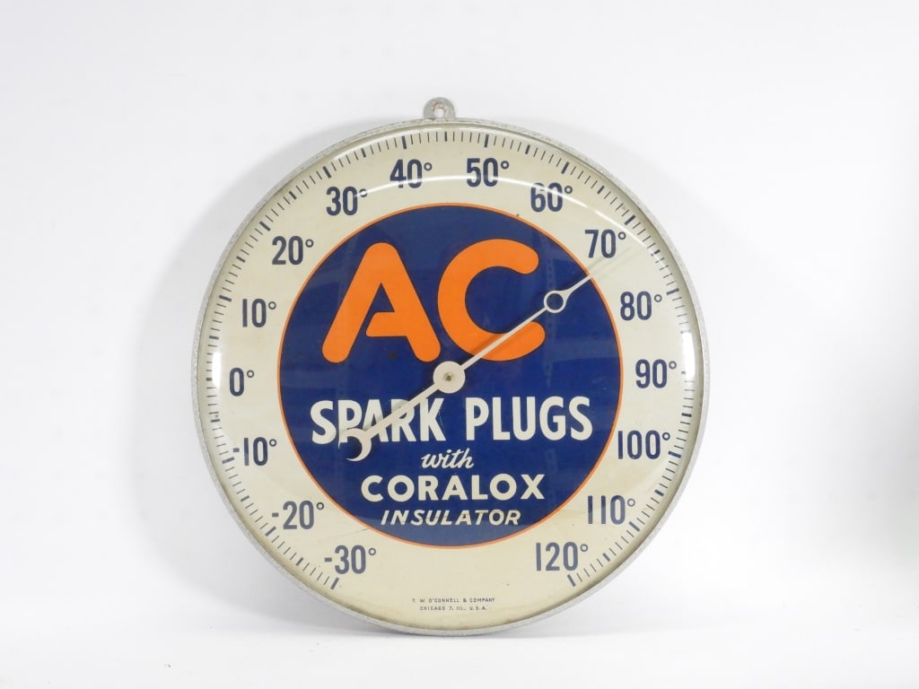 AC Spark Plugs Coralox Advertising Thermometer (1 of 5)
