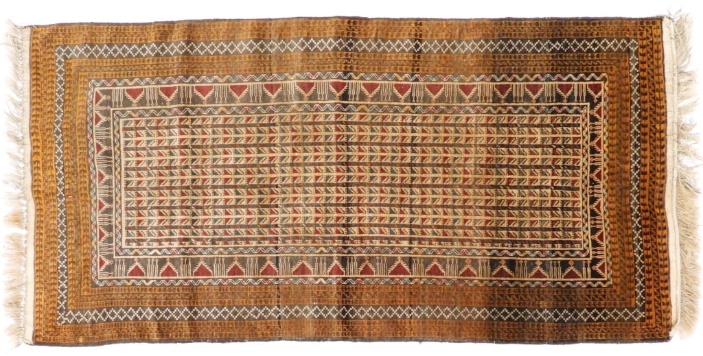 Geometric Afghan Rug (1 of 11)