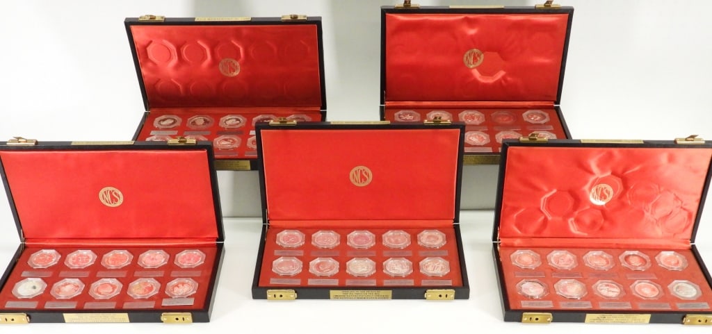 50pc. NCS .925 Silver Medallion Coin Set Series I (1 of 12)