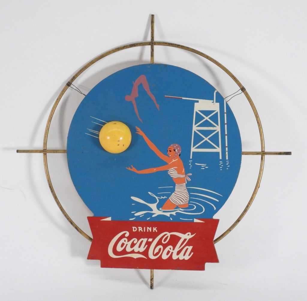 Coca-Cola Space Age Advertising Sign (1 of 5)