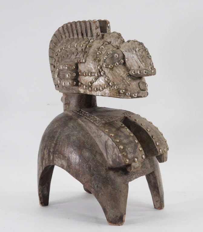 Baga Nimba Tribe African Carved Wood Mask (1 of 8)