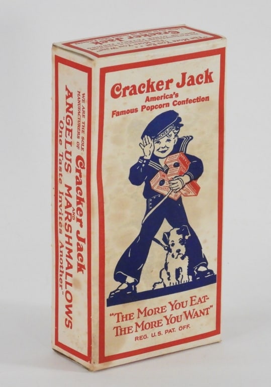 1923 Cracker Jack Popcorn Factory Sealed (1 of 7)