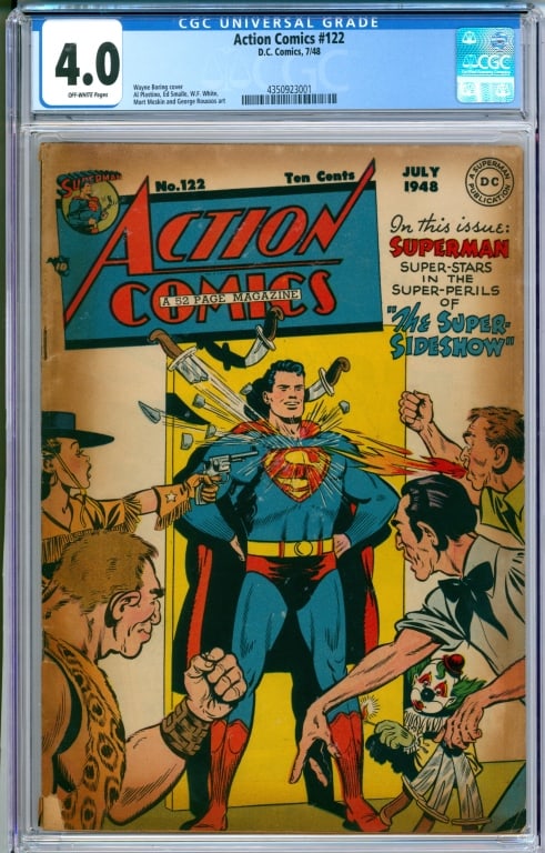 DC Comics Action Comics #122 CGC 4.0 (1 of 2)