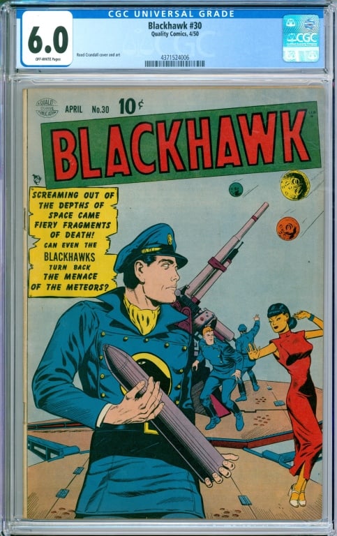 Quality Comics Blackhawk #30 CGC 6.0 (1 of 2)
