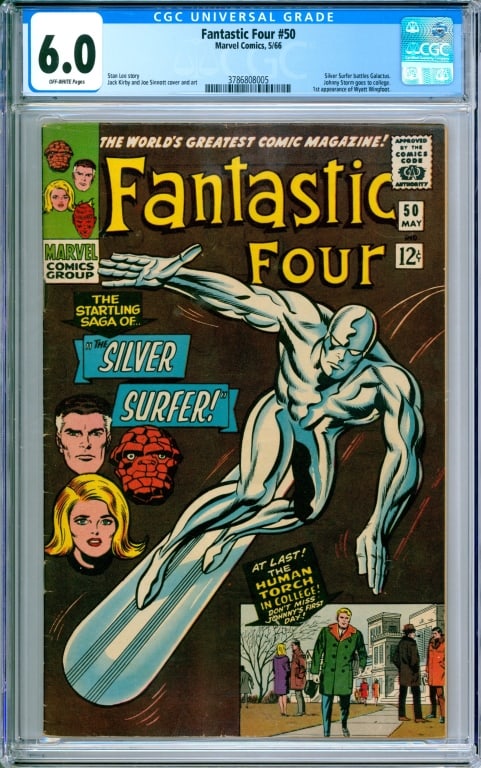 Marvel Comics Fantastic Four #50 CGC 6.0 (1 of 2)