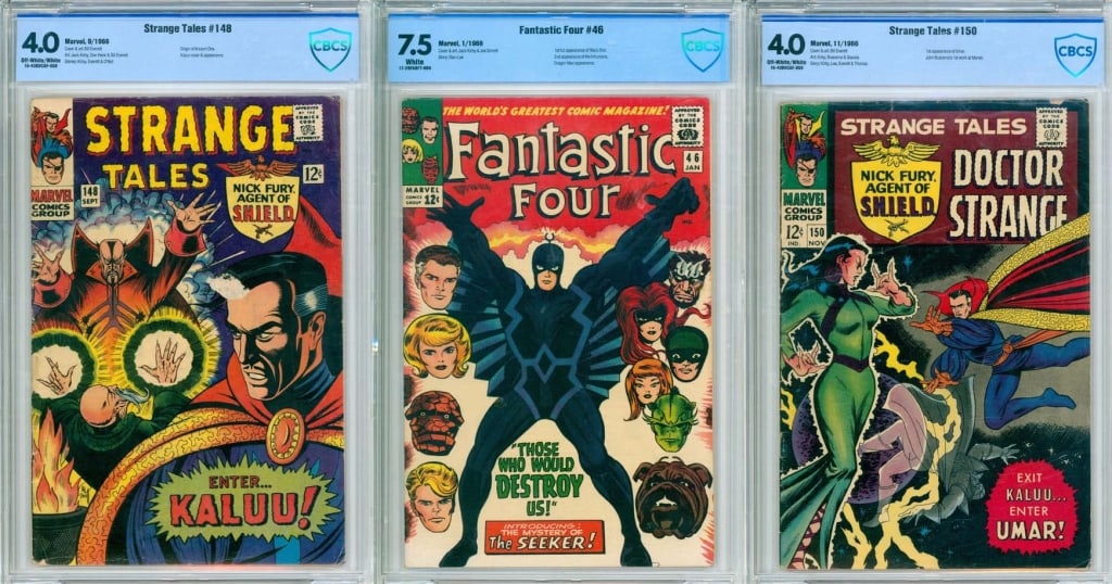 3PC Marvel Comics Silver Age CBCS Key Group (1 of 2)