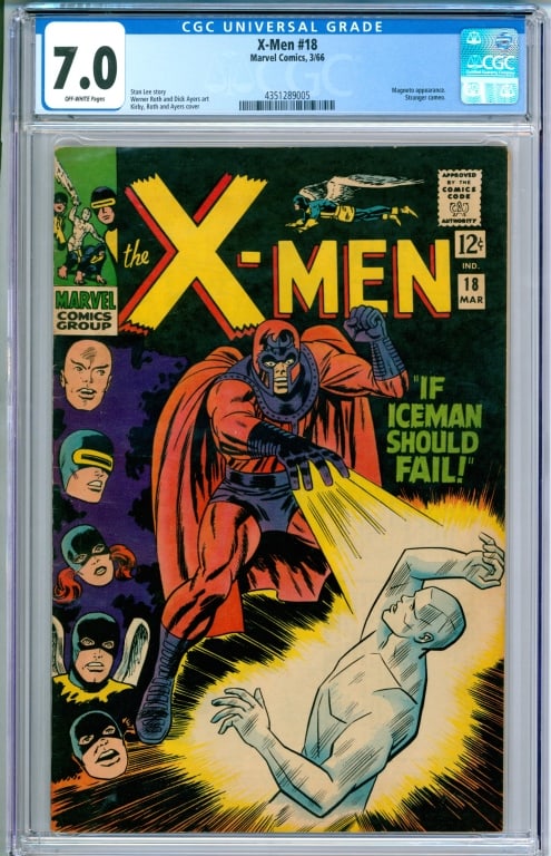 Marvel Comics X-Men #18 CGC 7.0 (1 of 2)