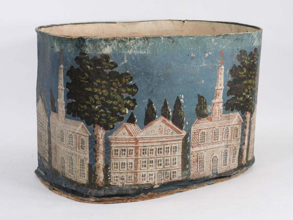 19C American Building Pattern Bandbox (1 of 8)