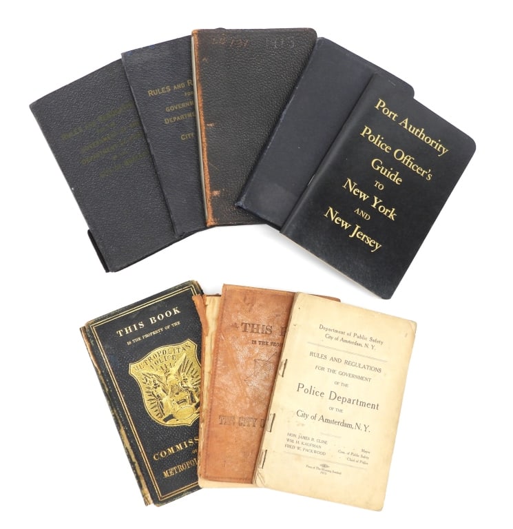 8PC New York Police Department Guide Books (1 of 9)