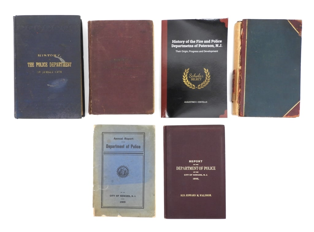 5PC History of New Jersey Police Books (1 of 11)