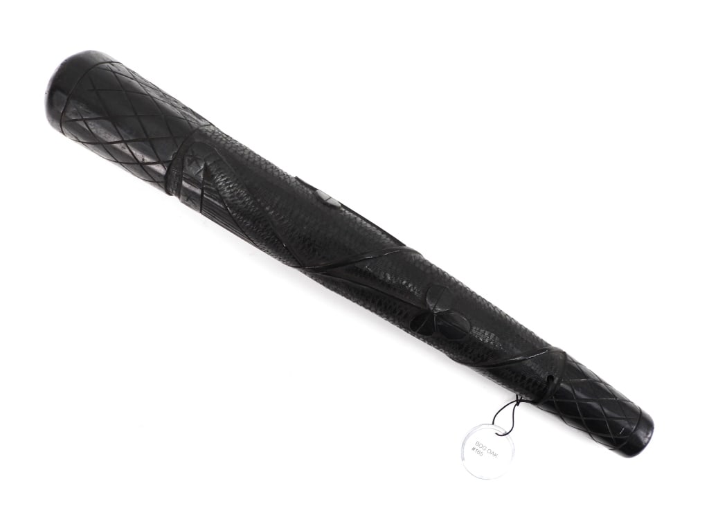 Antique Irish Bog Oak Police Billy Club (1 of 9)