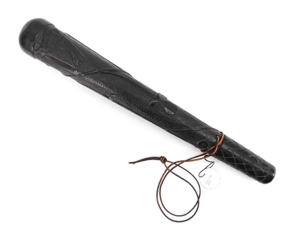 Antique Irish Bog Oak Police Billy Club (1 of 8)