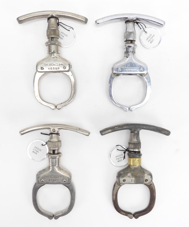 4PC Argus Iron Claw Steel Mechanical Nippers (1 of 13)