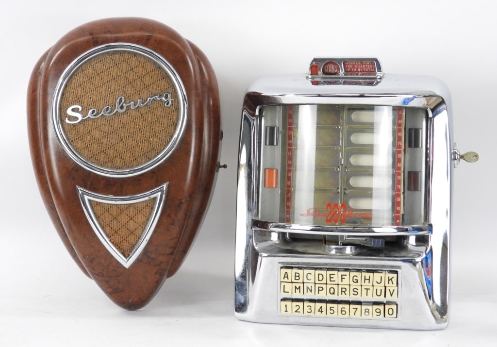 2PC Seeburg Wall-O-Matic 200 & Speaker (1 of 13)