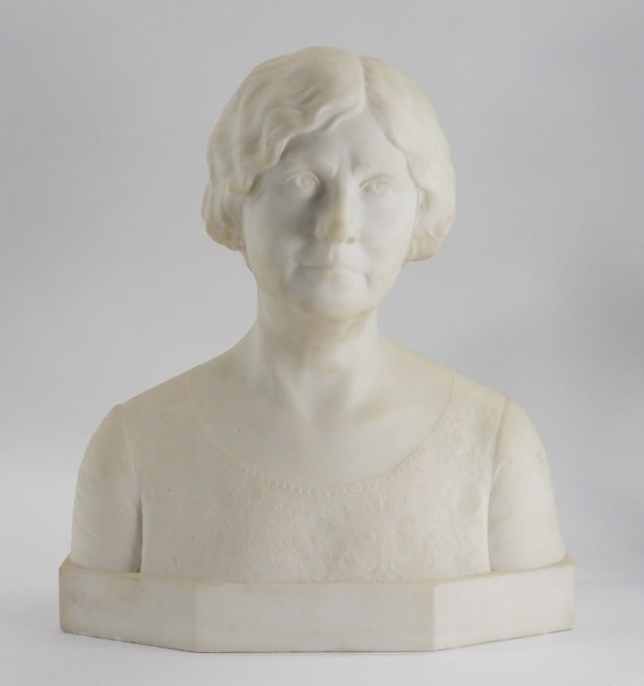 Giuseppe Gambogi Marble Bust of a Woman (1 of 6)