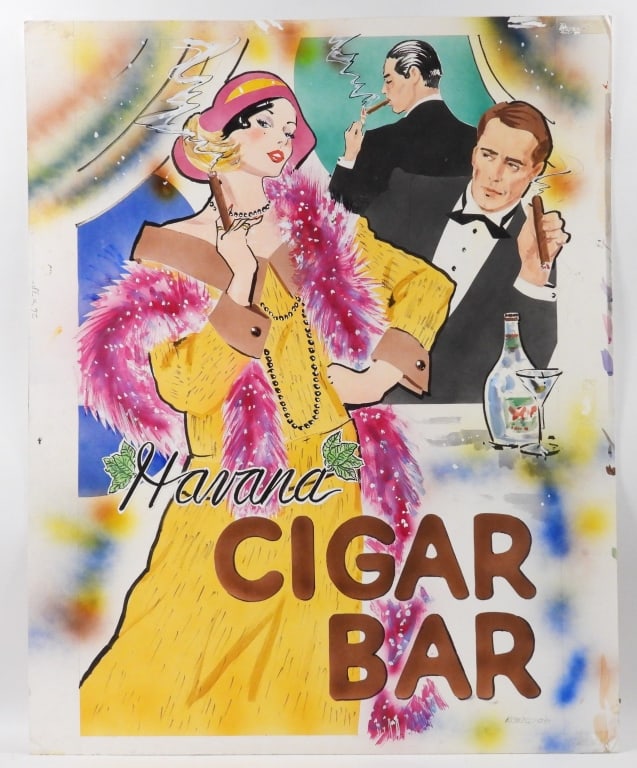 Clement Micarelli Cigar Bar Illustration (1 of 8)