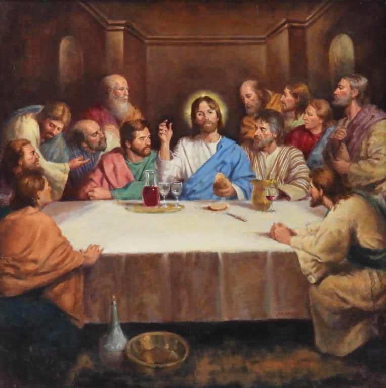 Clement Micarelli Last Supper Religious Painting (1 of 9)