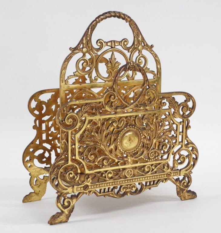 Bradley & Hubbard Cast Iron Letter Holder (1 of 9)