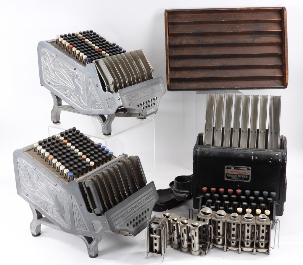 7PC Casino Bank Coin Counter Machines Accessories (1 of 12)