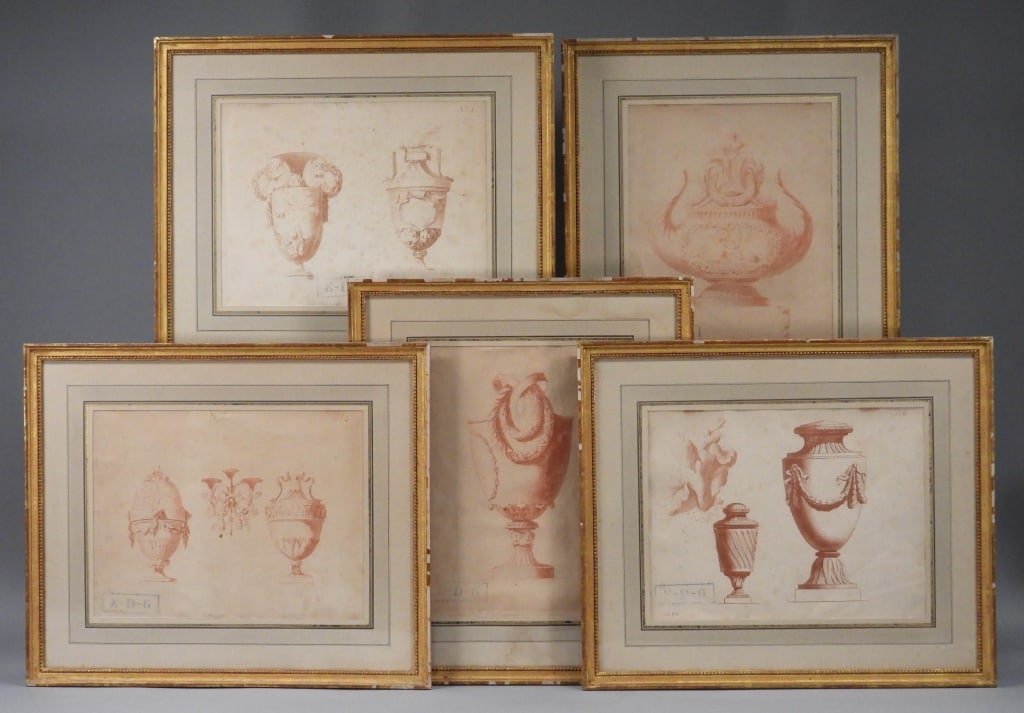 5PC 18C French Illustration Studies (1 of 12)