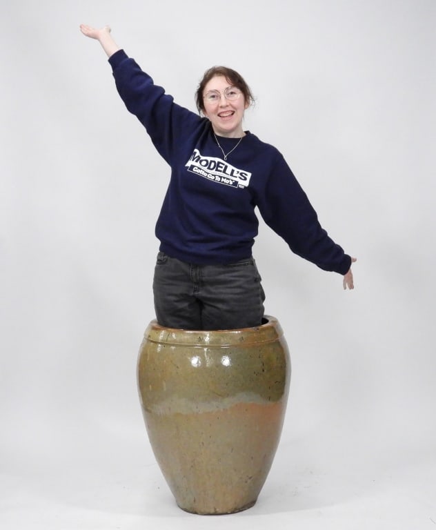 LG Modern Stoneware Garden Topiary Pot (1 of 6)