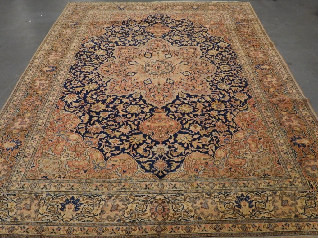 LG Antique Tabriz Botanical Rug (1 of 11)