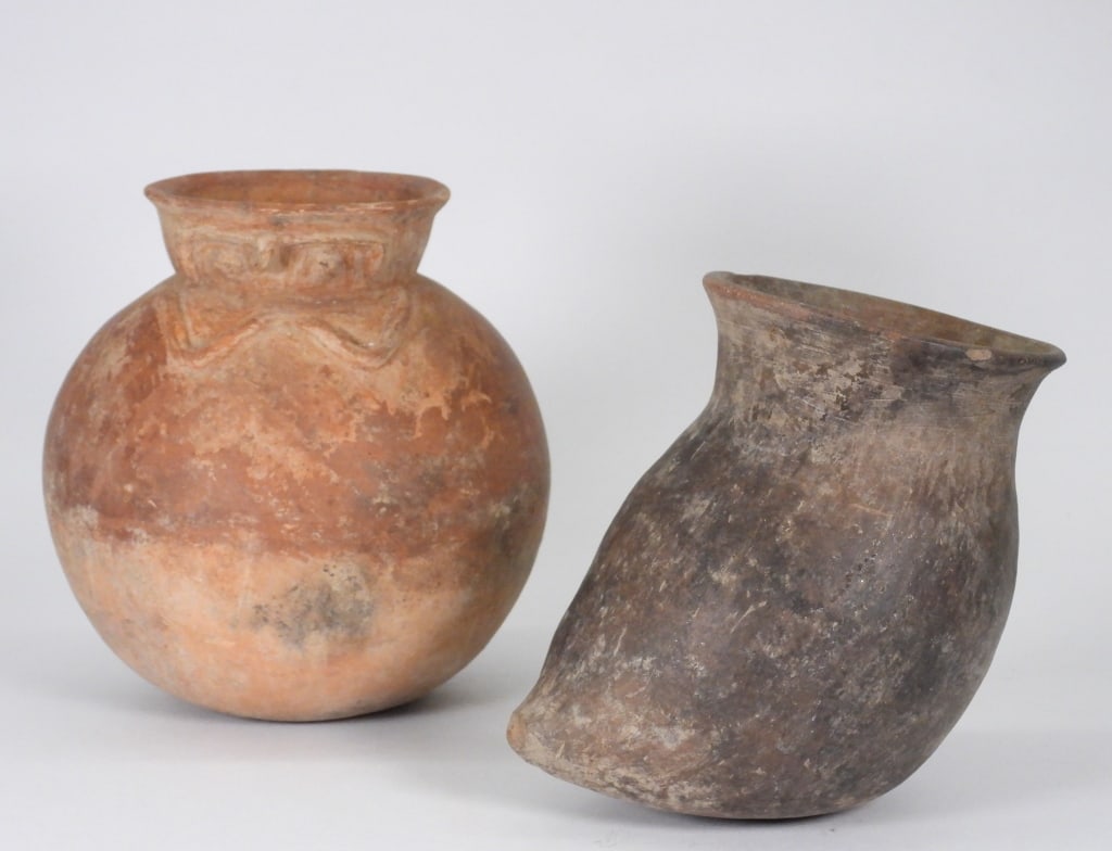 2PC Carchi Pre-Columbian Pottery Vessels (1 of 12)