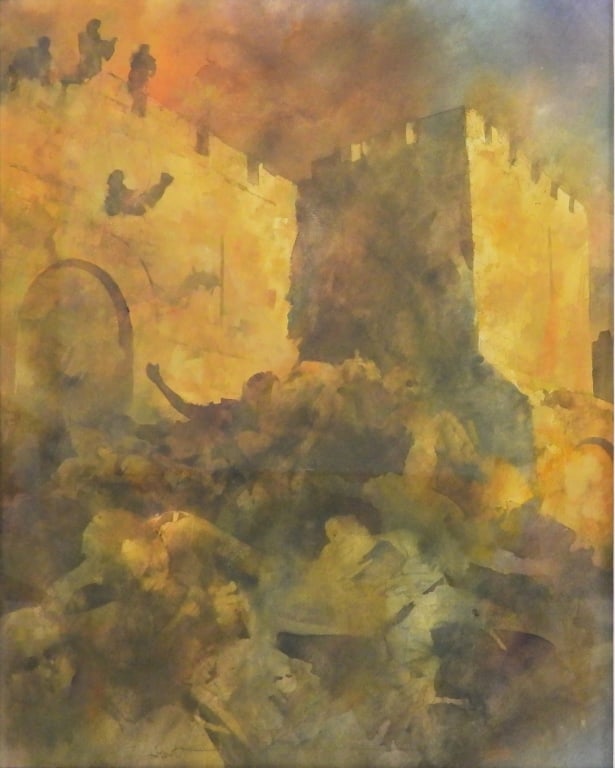 Robert Crofut Architectural WC Painting (1 of 7)