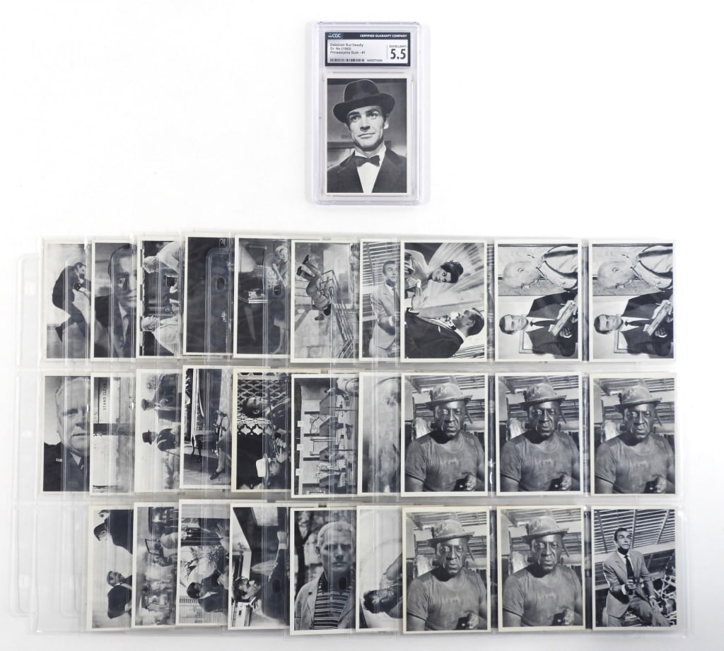 1965 Gum James Bond Dr. No Card Group #1 CGC 5.5 (1 of 12)