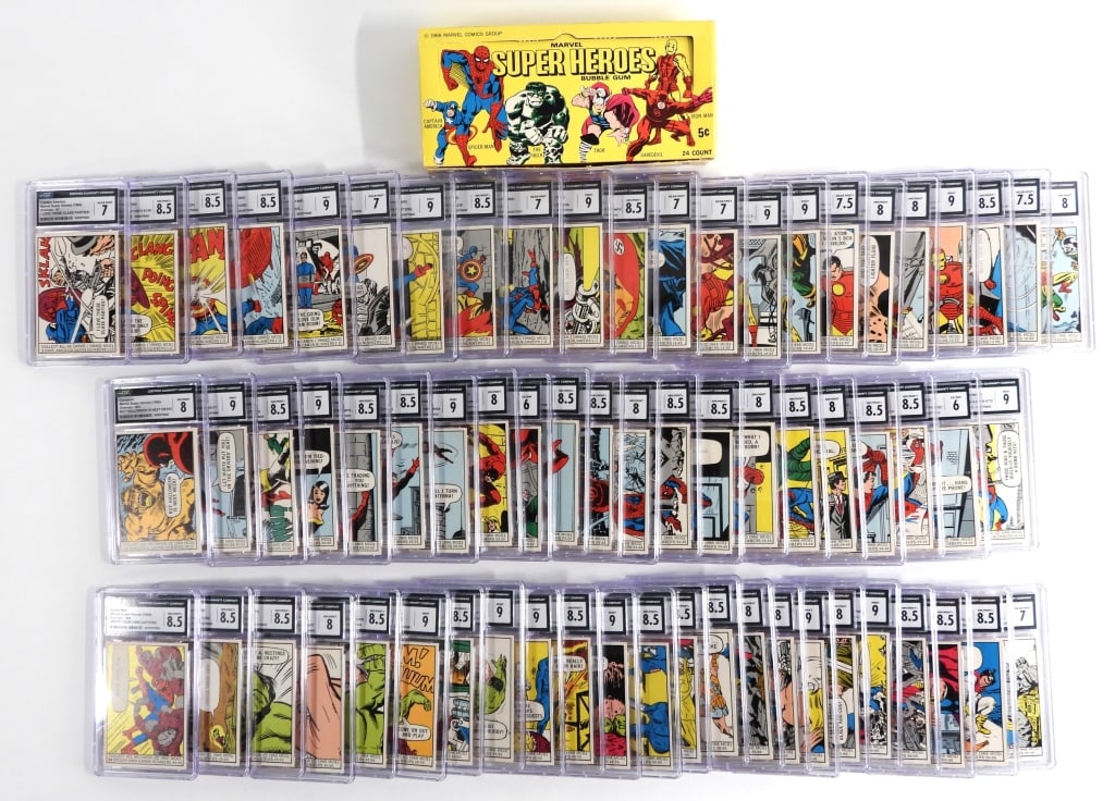 Donruss Marvel Super Heroes #1-#66 CGC 8.29 w/ Box (1 of 19)