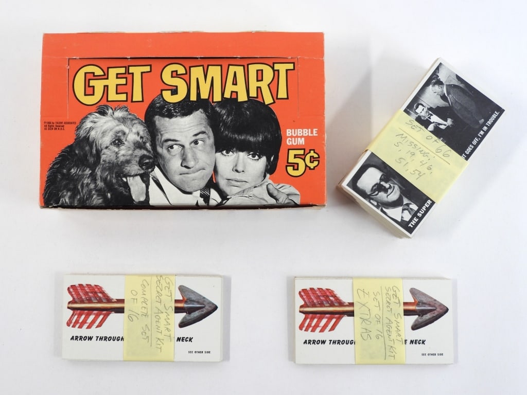 1966 Topps Get Smart Collection w/ Display Box (1 of 10)