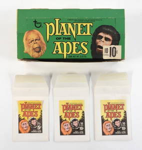 1969 Topps Planet of the Apes Test Set Display Box