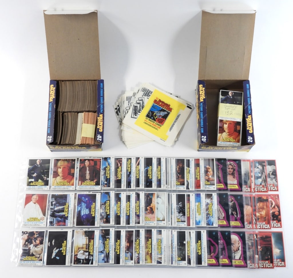 1978 Topps Battlestar Galactica Card Collection (1 of 12)