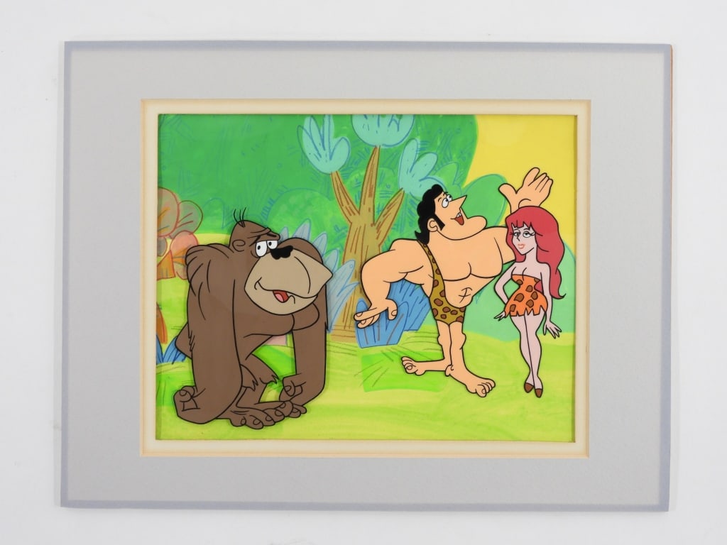 Jay Ward Prod. George of the Jungle Animation Cel (1 of 4)