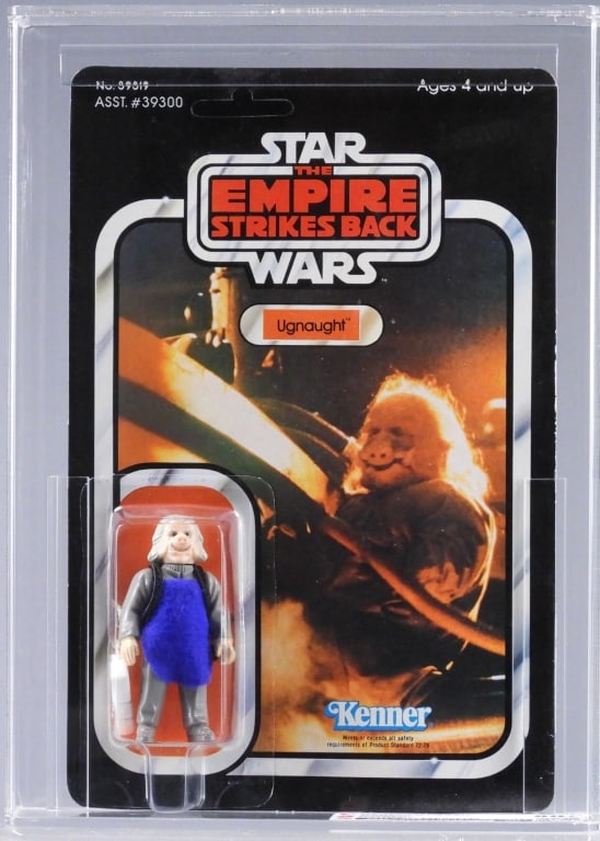1980 Kenner Star Wars ESB 41 Back Ugnaught CAS 80+ (1 of 6)
