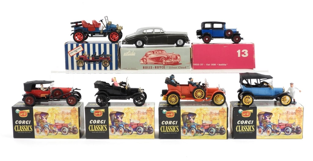 7PC Vintage Corgi Rio Solido Ziss Diecast Group (1 of 14)