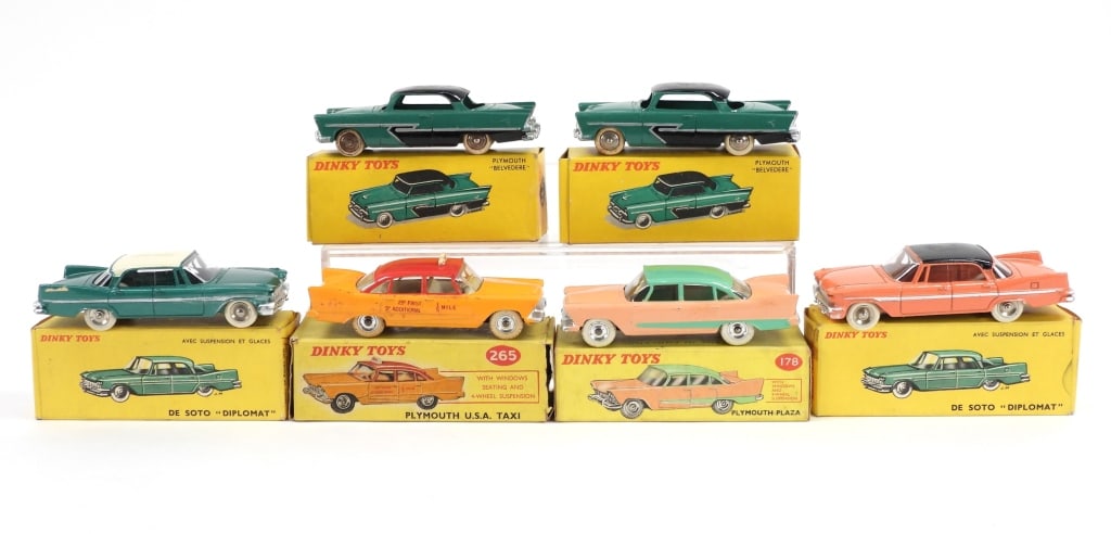 6PC Meccano Dinky Toys Diecast Car Group (1 of 12)