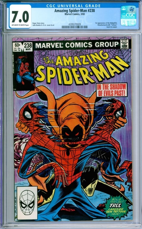 Marvel Comics Amazing Spider-Man #238 CGC 7.0 (1 of 2)