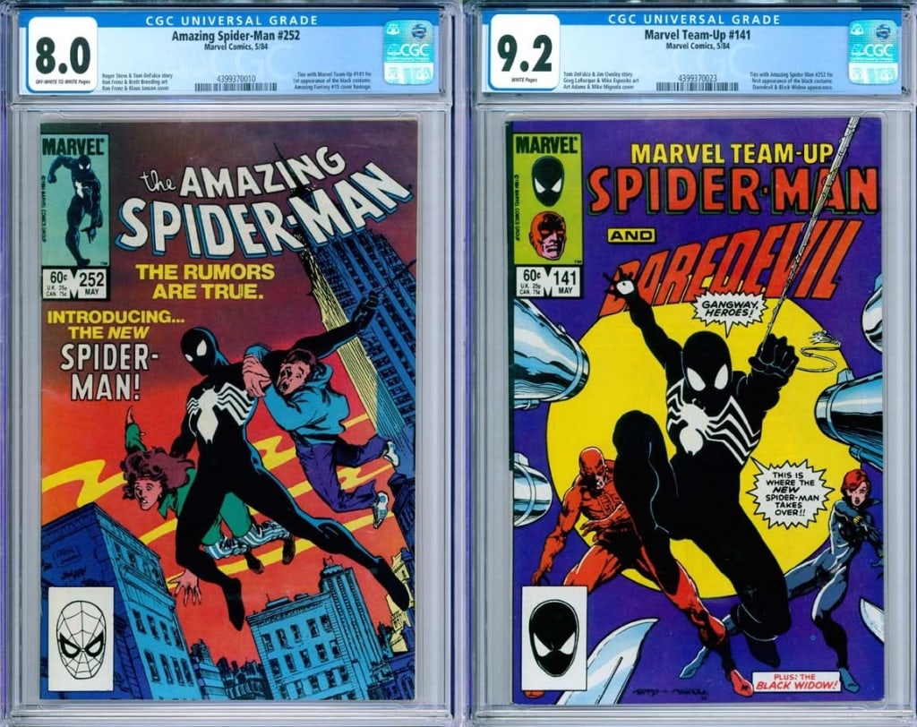 Amazing Spider-Man #252 & Marvel Team-Up #141 CGC (1 of 2)