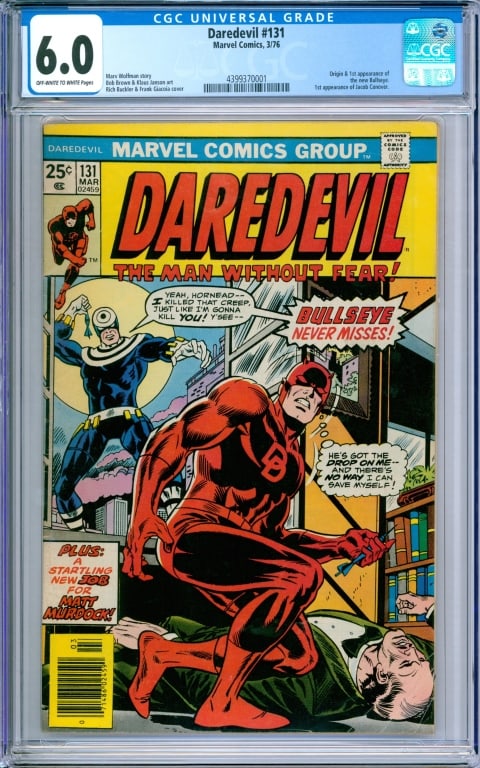 Marvel Comics Daredevil #131 CGC 6.0 (1 of 2)