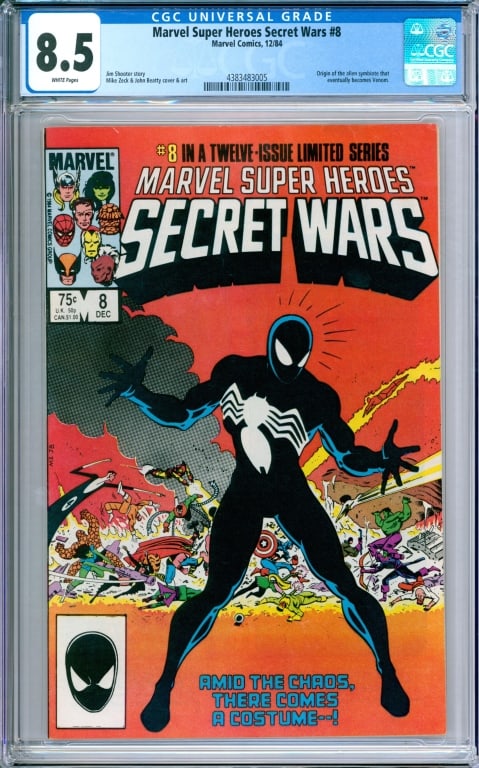 Marvel Super Heroes Secret Wars #8 CGC 8.5 (1 of 2)