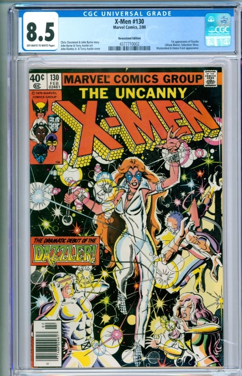 Marvel Comics X-Men #130 CGC 8.5 Newsstand (1 of 2)