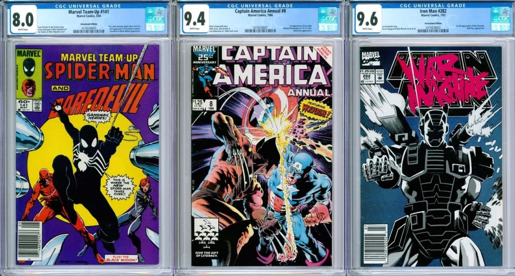3PC Marvel Comics CGC Modern Key Group (1 of 2)