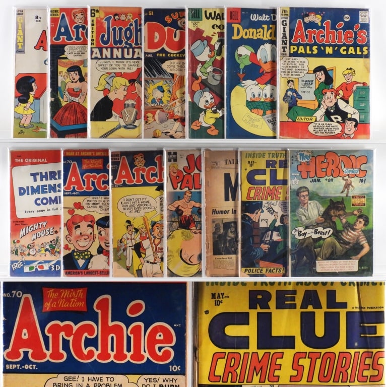 14PC Archie Dell Hillman Golden Age Estate Group (1 of 3)
